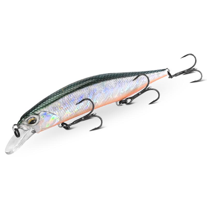 MEREDITH JBR-110SP Jerkbait 110mm 17g Tungsten Suspending Minnow Pike Bass JBR-110SP