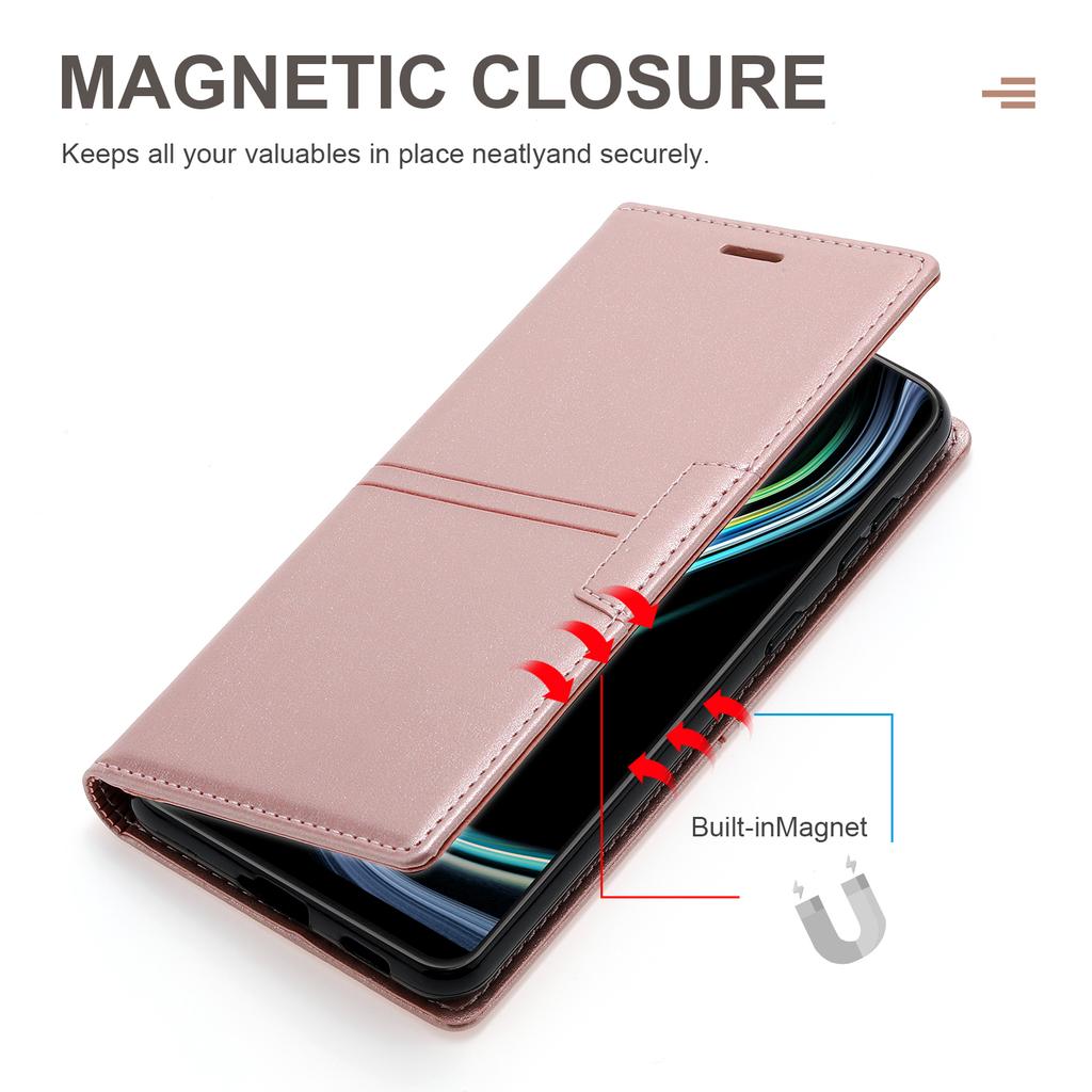 For Samsung Galaxy A55 5G Cell Phone Case Anti-drop Wallet Leather Shockproof Stand Cover
