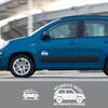 Autocollants de Voiture Pour Fiat Panda MK3 1 2 3 4x4 169 141 312 319 750 Offroad 4 Roues Motrices Style Film Vinyle Décalcomanie Auto Tuning Décoration Accessoires