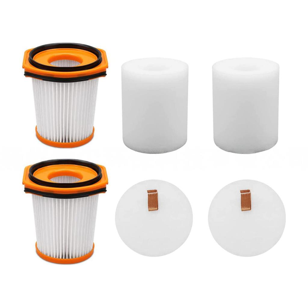 Durable Washable Sweeping Robot Vacuum Hepa Filter Allergen Free Spare Part Cleaning Tool Compatible for WS642AE Wandvac