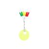 Float Spinner Bait Fish Tool Oval Floating Stopper Rubber Space Beans Fishing Float Fishing Bobber