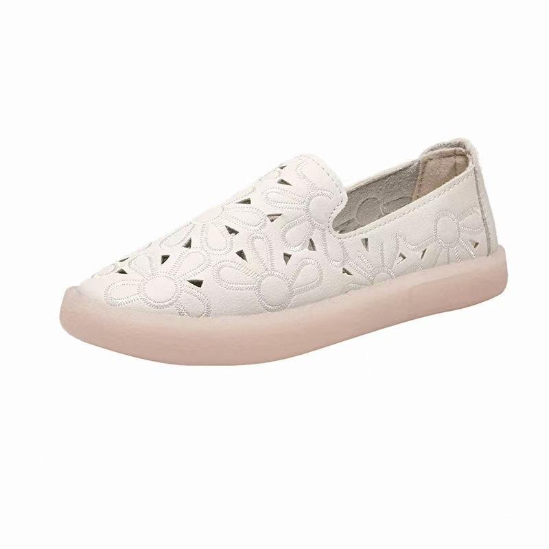 Nurse shoes summer breathable soft sole 2025 new mother soft sole maternity shoes Mori single shoes women's breathable hole shoes