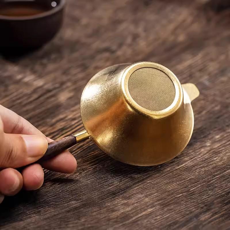 304 Stainless Steel Tea Strainer Cocktail Copper  Strainer Sieve