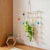 Bird Supply Colorful Star Parrot Climbing Net Safe Flexible Bird Rope Net Durable Bite Resistant Bird Chew Parrot Play