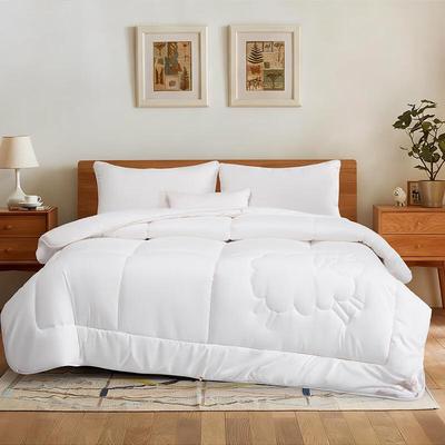Mercury Home Textiles Yunmu Soft 100% Australian Wool Quilt