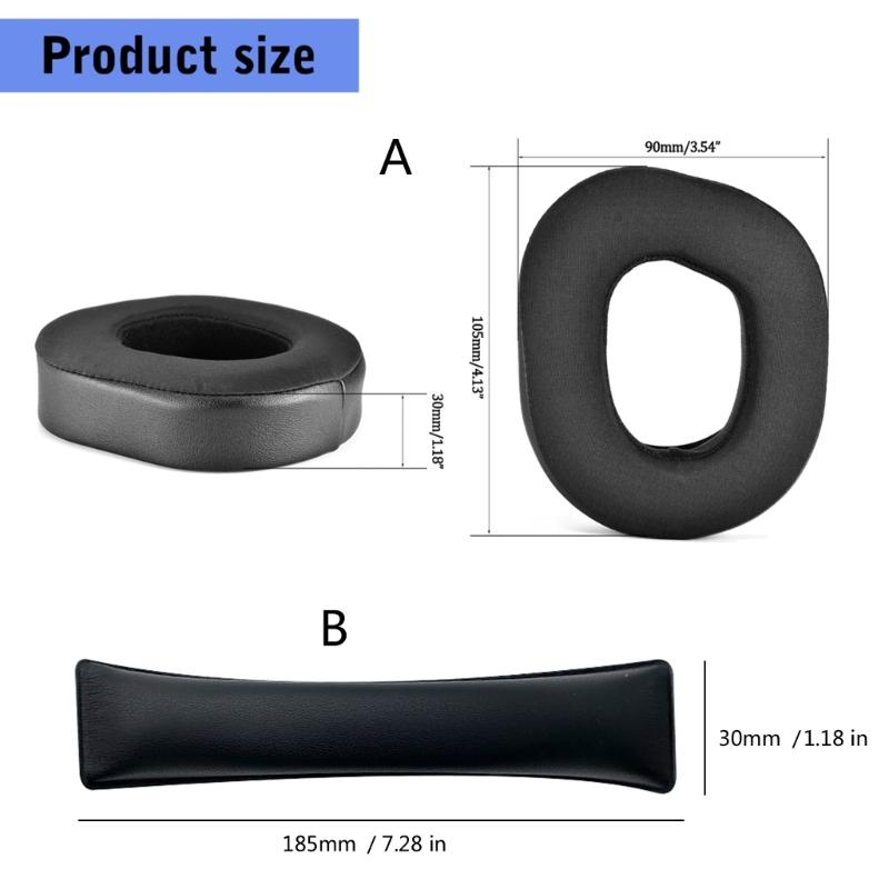 Iced Cooling Gel Cushioned Earpads Headband Comfort For 700 Gen2 Extended Use