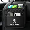 För Peugeot Läder Bil Styling Organizer Bil Interiör Förvaringslåda Klistermärken Tillbehör För Peugeot 308 307 206 208 207 3008 508