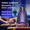 Electric Mosquito Lamp USB Charging 2 In 1 Portable Indoor Outdoor Insect Zapper Rechargeable Pest Killer for Home Travel