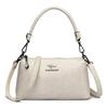 New single-shoulder bag, simple cross-body bag, trendy and retro small square bag.