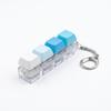 4-Button Keycaps Keyboard Fidget Keychain Stress Relief Fidget Clicker Toy Decompression Toy Bag Pendant