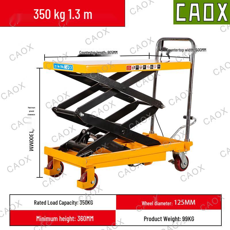 CAOX Manual Scissor Lift Table