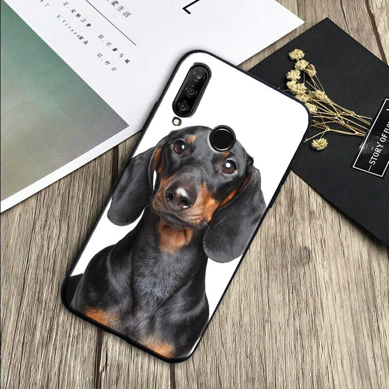 Dachshund Dog For Huawei Nova Y70 Y91 Y61 Y72 Y73 Y90 Y60 3i 7i 8i 11 12i 9 10 SE P20 P30 Pro P40 Lite Case