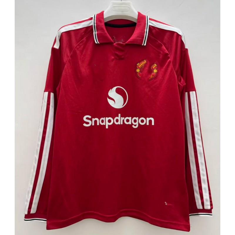 26/27 Season Long Sleeve Football Jersey Arsenal Paris Man Utd Bayern Adult Male Soccer Match Top