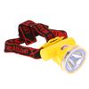 Outdoor am Kopf montierte LED Wasserdichte Gelbe Stirnlampe Leichtgewichtige Starklicht Taschenlampe Laterne Wiederaufladbares Campinglicht