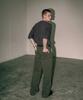 EZKATON Parts Double Knee Pants Khaki Mmlp6756