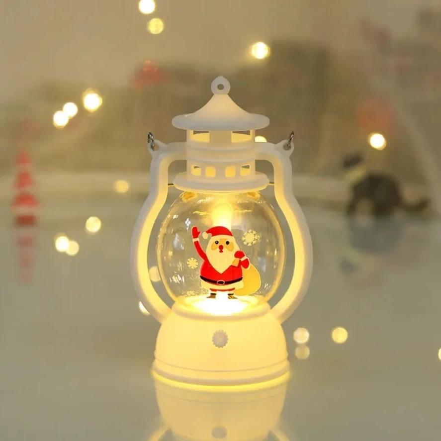 2026 Christmas Ornaments LED Lantern Light Santa Claus Merry Christmas Decorations for Home Xmas Santa for Baby New Year Gift
