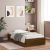 Vidaxl Bed Frame With Drawers, Brown Oak, 90X190 Cm