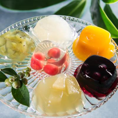 Geschenk Süßigkeiten Gelee Sortiment Patisserie Ginza Sembikiya Ginza Gelee A (6 Stück)