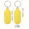 4pcs Floating Keychain for Boating - Versatile Keyring Suitable for Swimming, Fishing, and Outdoor Adventures