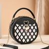 Valentine's Day exquisite small bag portable small round bag versatile chain shoulder messenger bag sweet wind bags