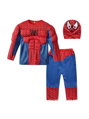 Halloween Kostüm Set für Kinder: Superman, Batman, Captain America, Spiderman Cosplay Outfit