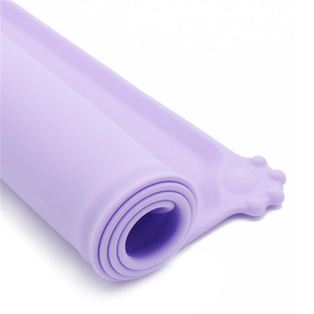 Silicone Waterproof Pet Mat For Dog Cat Pet Food Pad Pet Bowl Drinking Mat Dog Feeding Placemat Portable Outdoor Feeding
