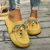 Women's Summer Breathable Thick-Soled Closed-Toe Birkenstock-Style Slip-On Casual Sandals.
