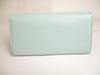 Authentic BVLGARI Light Leather Light Gold H/W Flap Long Wallet #a382  Refurbished
