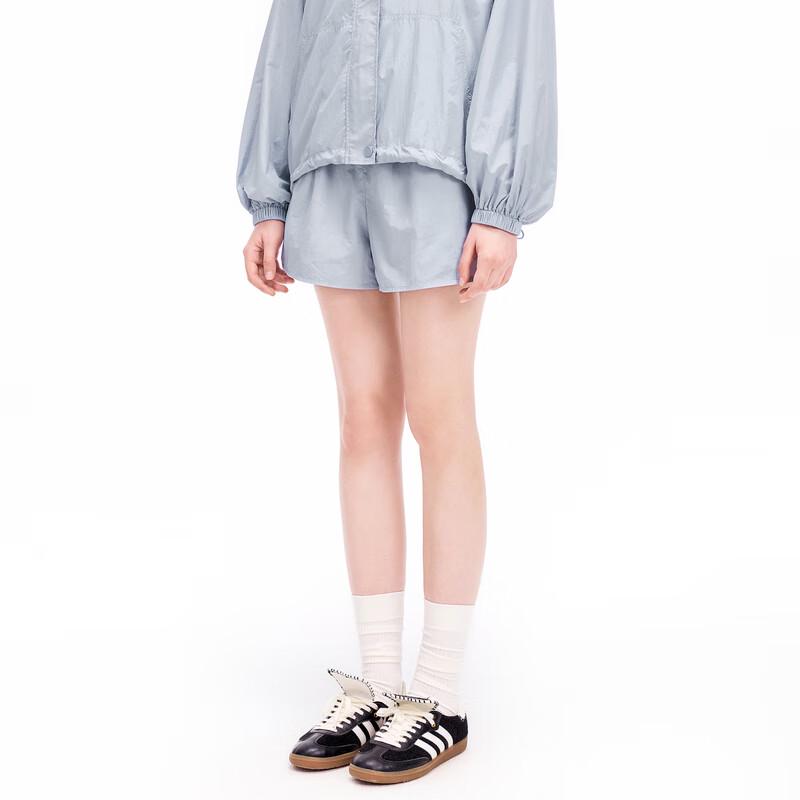 Ledian Women's Elastic Waist Casual Shorts