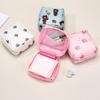 Cute cartoon tampon storage bag girls menstrual portable bag sanitary napkins storage large capacity small bag