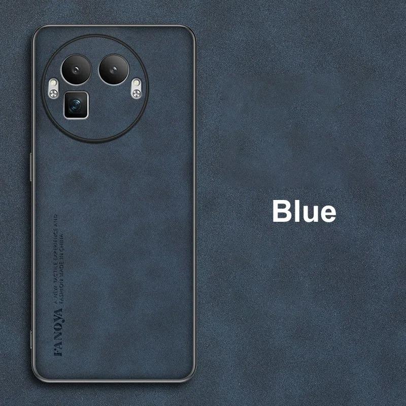 EUCAGR Custodia in Pelle PU per Telefono For Realme GT8 Pro For Realme GT 8 RealmeGT8 5G Cover Posteriore Silicone Antiurto Protezione Completa