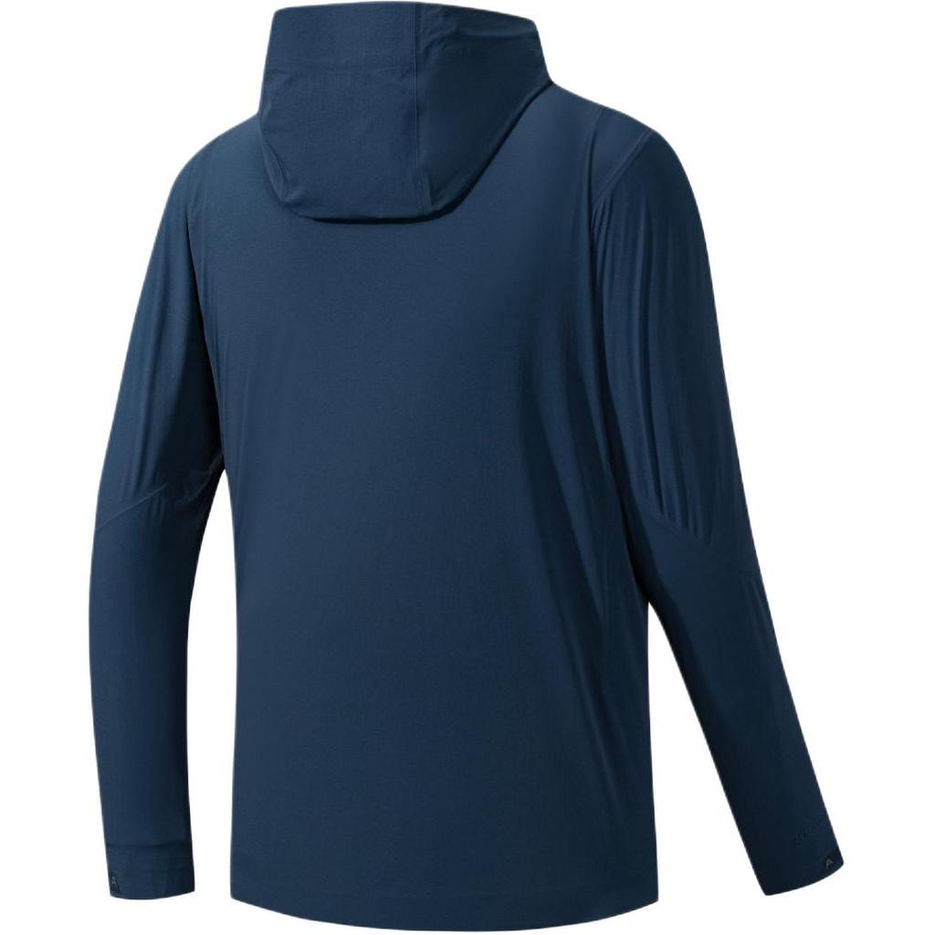 Anta Champion All-Weather Series Solid Color Zipper Hoodie Casual UV Protection Jacket Men jackets 152620603-5