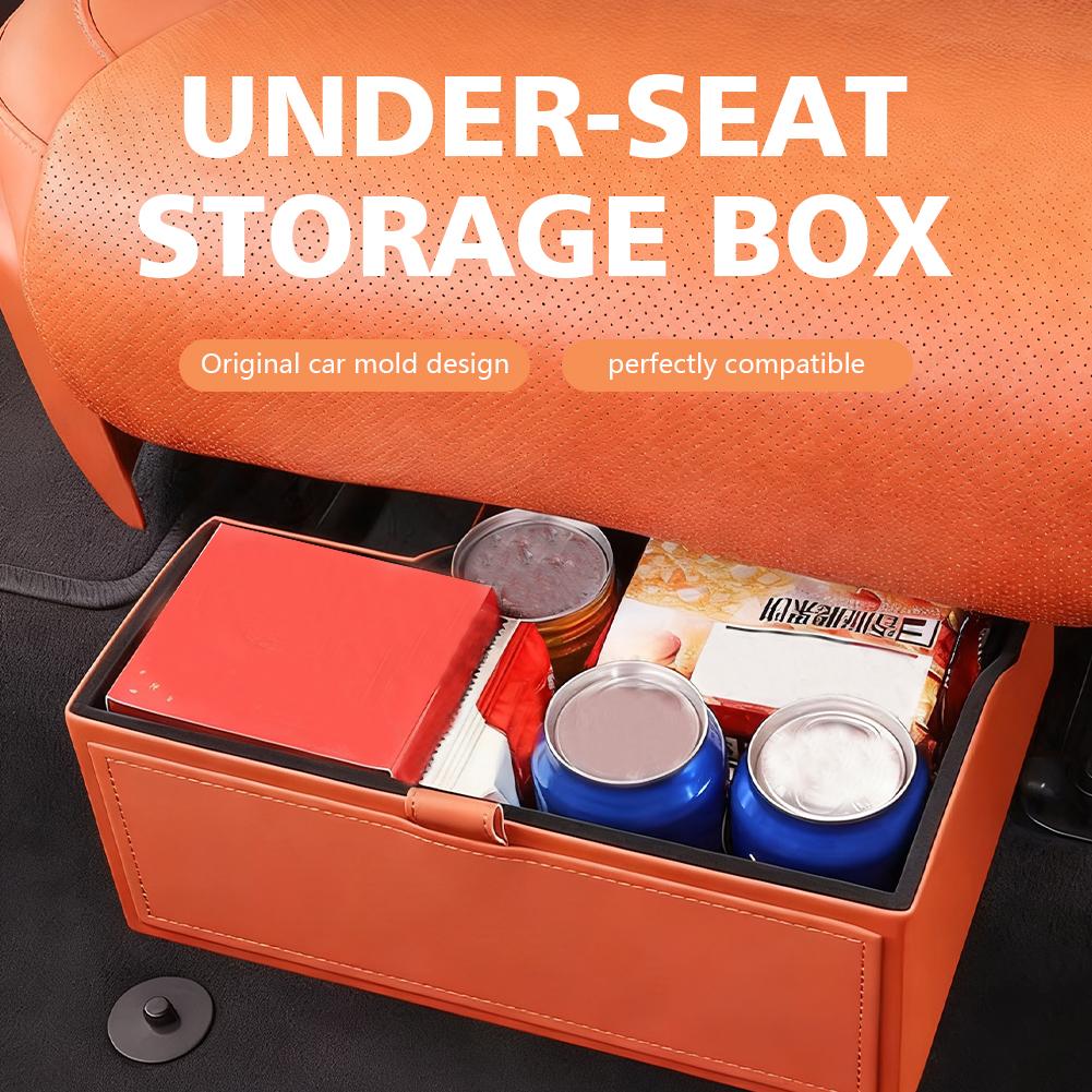 For Li Lixiang L9 L8 Car Second Row Under Seat Storage Bag Styling Decoration Interior Box Glove Accessories P3N4