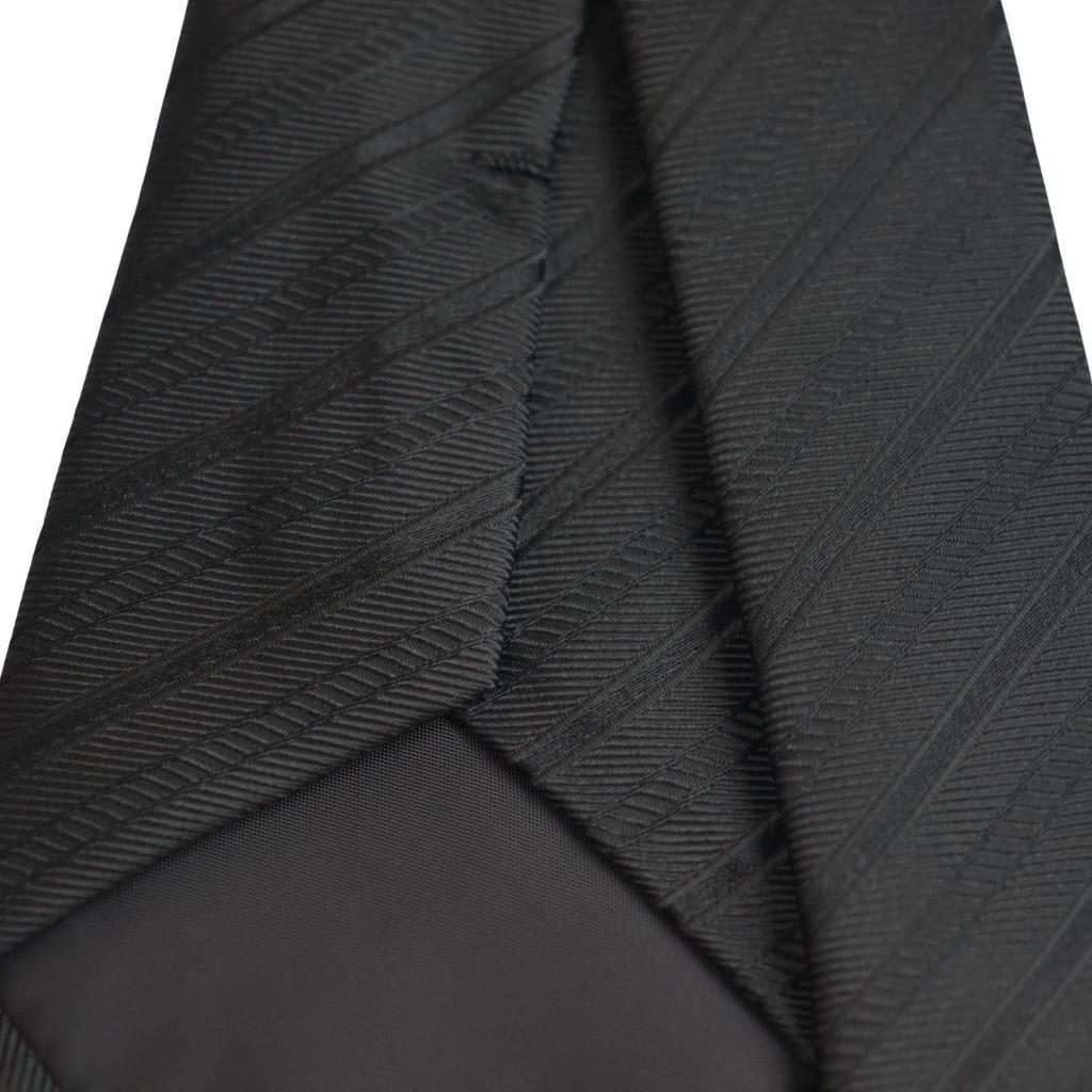 KOSHINO Black Regular Size [Michiko London] Tie, Stripe, MKCP-BST8