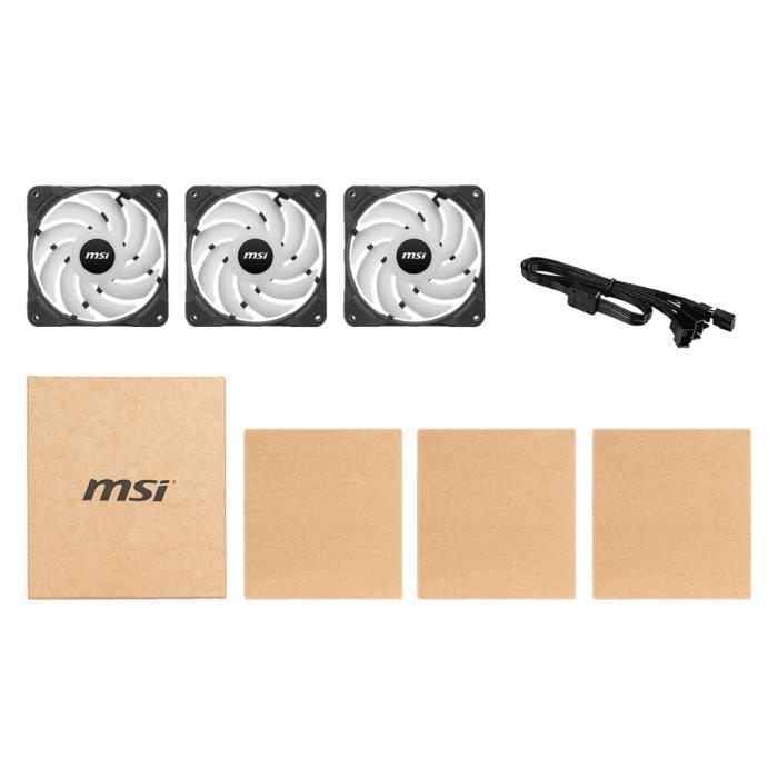 MSI Max F12A-3 - 3 x ARGB ventilátory