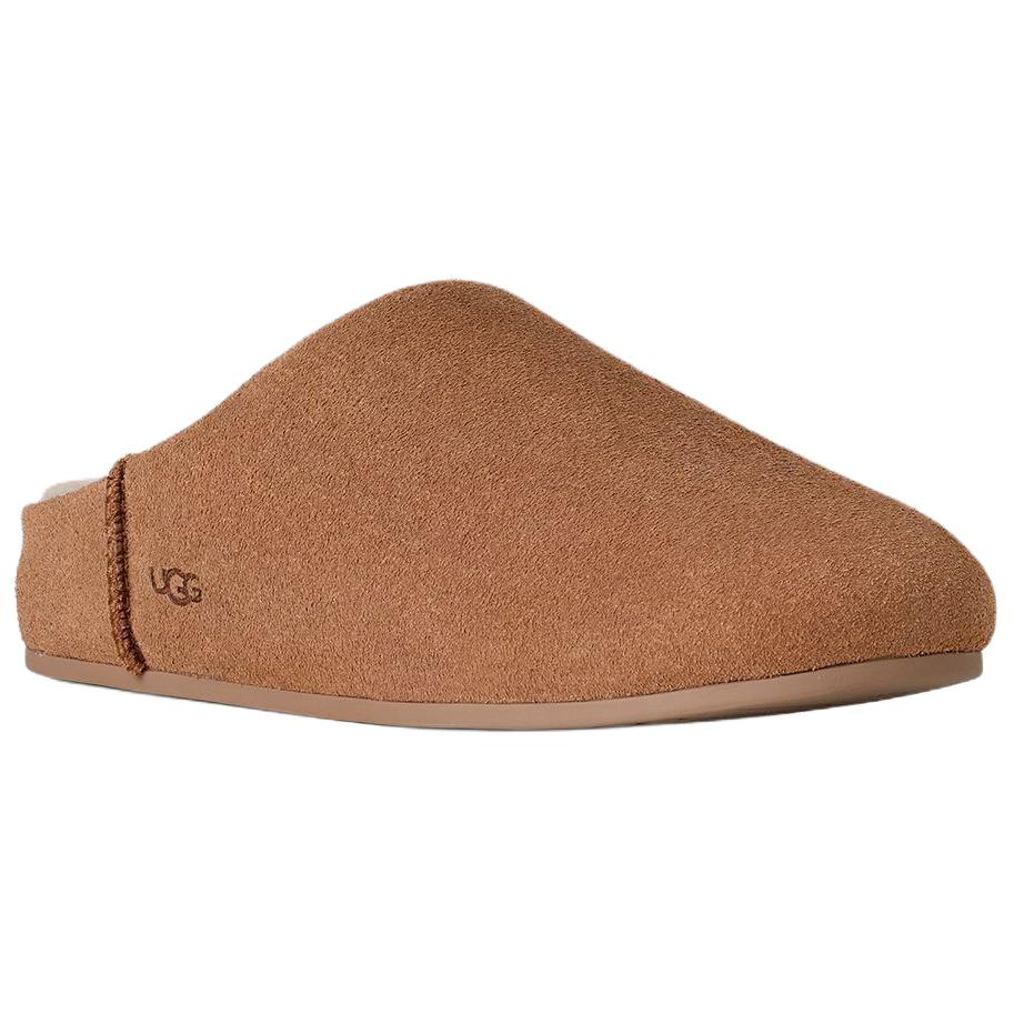 UGG Elea Fashion Slip-On Rubber Sole Anti-Wear Closed-Toe Slippers Women slippers Chestnut 1171390-CHE