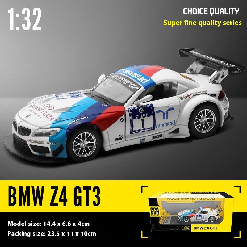 

Масштаб 1/32 BMW Z4 GT3 Серия Супергонок Сплав Металл Литой Модель Машины Мини Gt Детская Игрушка Подарок на День Рождения Выбор Подарка для Мальчиков