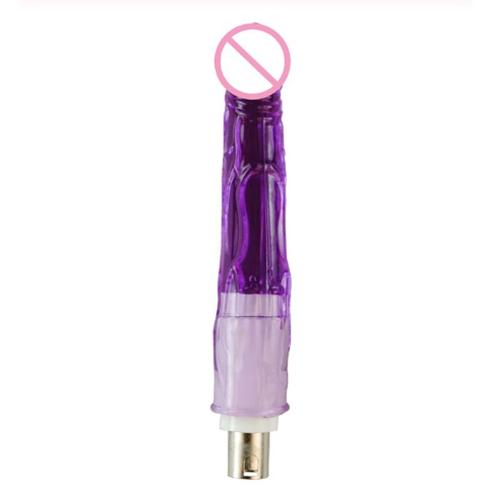 DTSUDU Crystal dildo Sex Machine 3XRL Attachments Anal Dildo Suction Cup Extension-Tube 3XLR Accessories Auxiliary Sex Toys