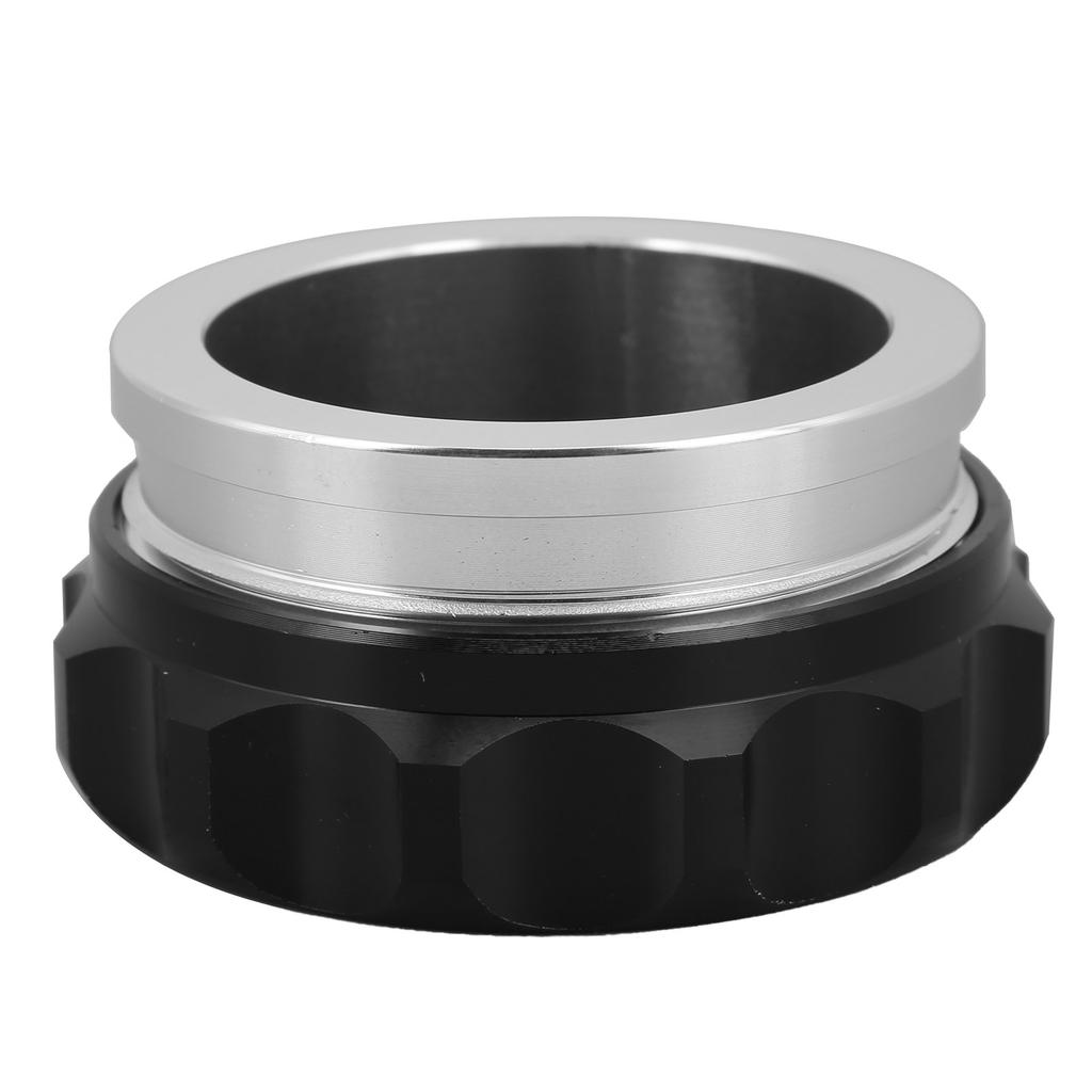 Kraftstoff Wassertank Einfüllstutzen Kappe Kit 1,9 Zoll Innendurchmesser Aluminium Universal für Auto Schwarz