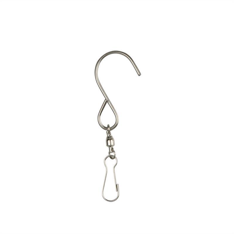 Swivel Hooks Clips Heavy Duty Durable 1/5 Pcs for Hanging Wind Spinners Crystal Twisters Patio Porch Decoration