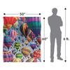 Royce McClure Silky Hot Air Balloon Supersoft Blanket