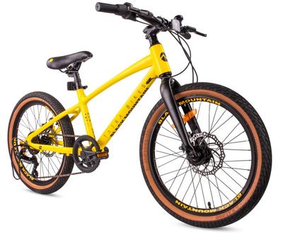 Children's Bike 20 Inch For Boy Girl Mtb Shimano 6 Gears Lightweight Aluminum Tatra Bikes Yellow