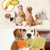 Gelbe Ente Hundespielzeug, Anti-Stress Enten-Hund, Leises Spielzeug Hunde-Kuscheltier, Interaktives Hundespielzeug Unzerstörbare Hundespielzeuge