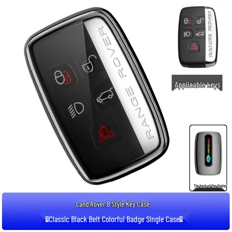 Land Rover Range Rover Key Case for Discovery Sport, Velar, Defender, Freelander, and Evoque.