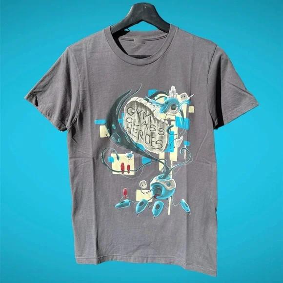 Vintage Gym Class Heroes Band T-shirt Short SleeveAll Size S to 5XL NZ035 Unisex T-Shirt XXXXL