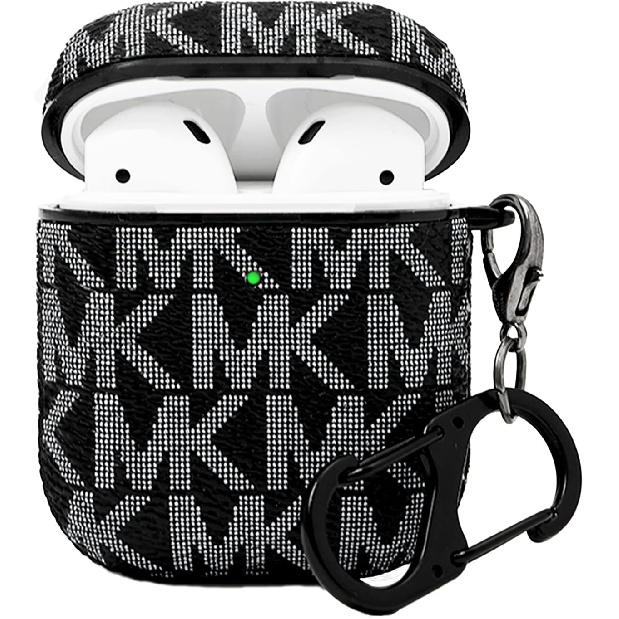 AirPods Case Cover for Women Men, Full Body Shockproof Hard Shell Protective Cover Case with Keychain Compatible with AirPods 2&1 Charging Case