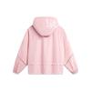 Li Ning Ice Cream UV Protection Lightweight Soft Casual Loose Sports Zip-Up Hoodie UPF50+ Sun Protection Women outerwear Light-Pink AFDU690-5