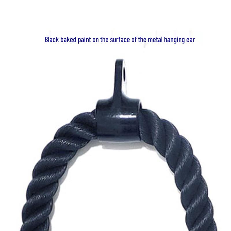 WEZHO Double Head Tricep Rope Cable Attachment
