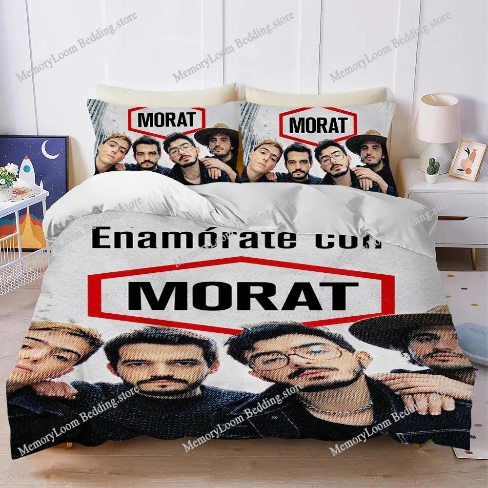 Music M-Morat Band Duvet Cover Set Home Style Bedding Soft Laundry Cotton Bed Four Seasons Student Dormitory Home Textileextile9