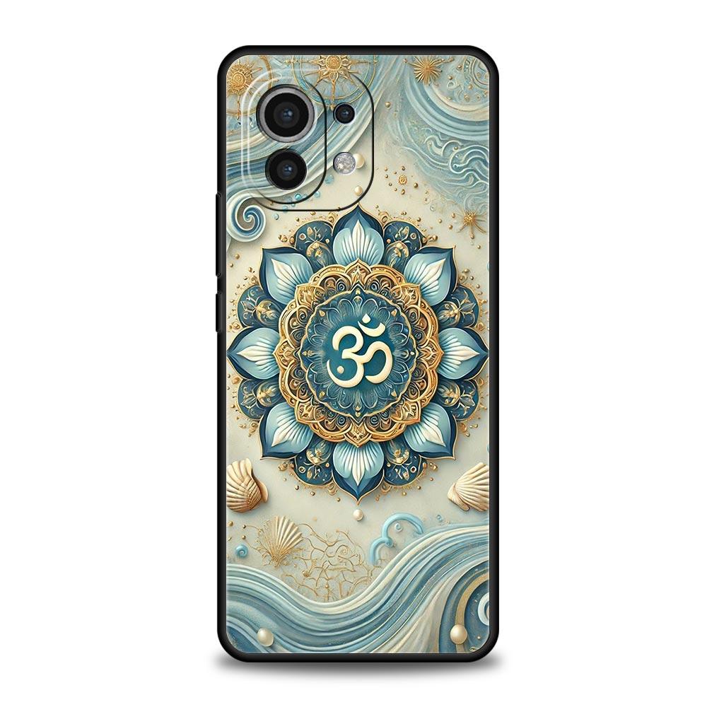 Indian Pattern Mandala Phone Case Cover for Xiaomi Mi 17 15 14 13 12 11 Ultra 15T 14T 13T 12T 11T Pro Lite 5G Soft TPU Shell Bag